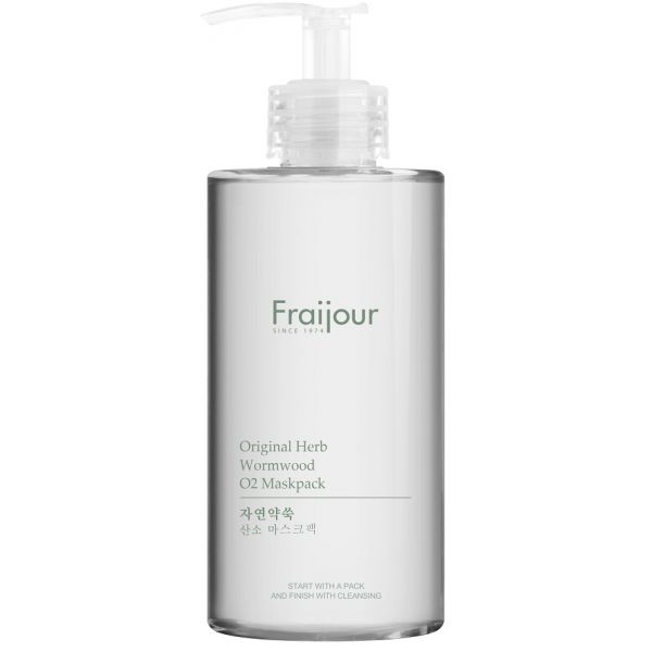 Fraijour Face Mask OXYGENOUS Original herb wormwood O2 Maskpack Evas 300 ml